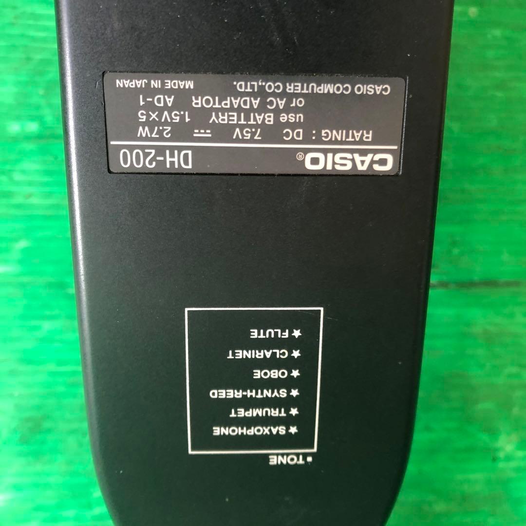 CASIO デジタルホーン with MIDI DH-200 動作未確認 現状品