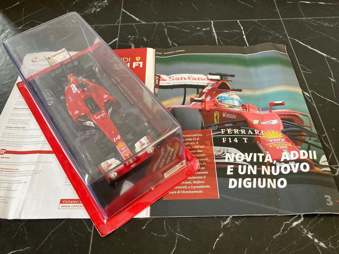 みーちゃん日本未発売　フェラーリF1 ビッグスケールコレクション F14T