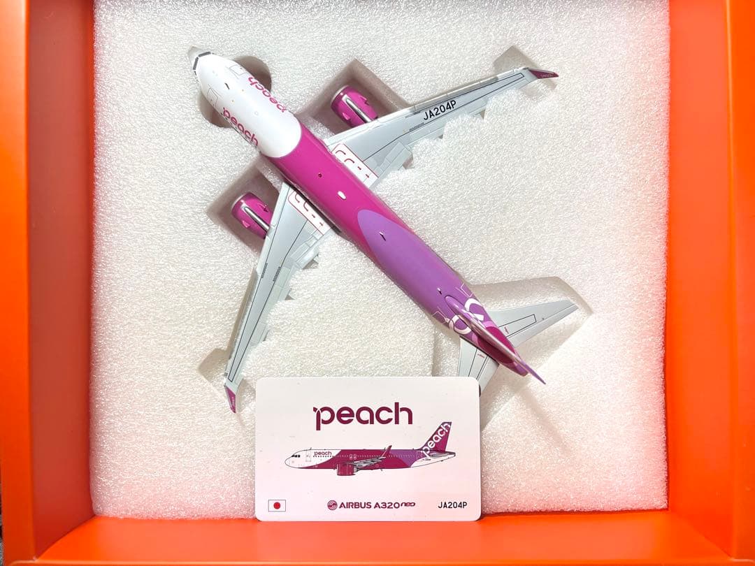 航空機・ヘリコプター JCwings 1/200 Peach A320neo JA204P
