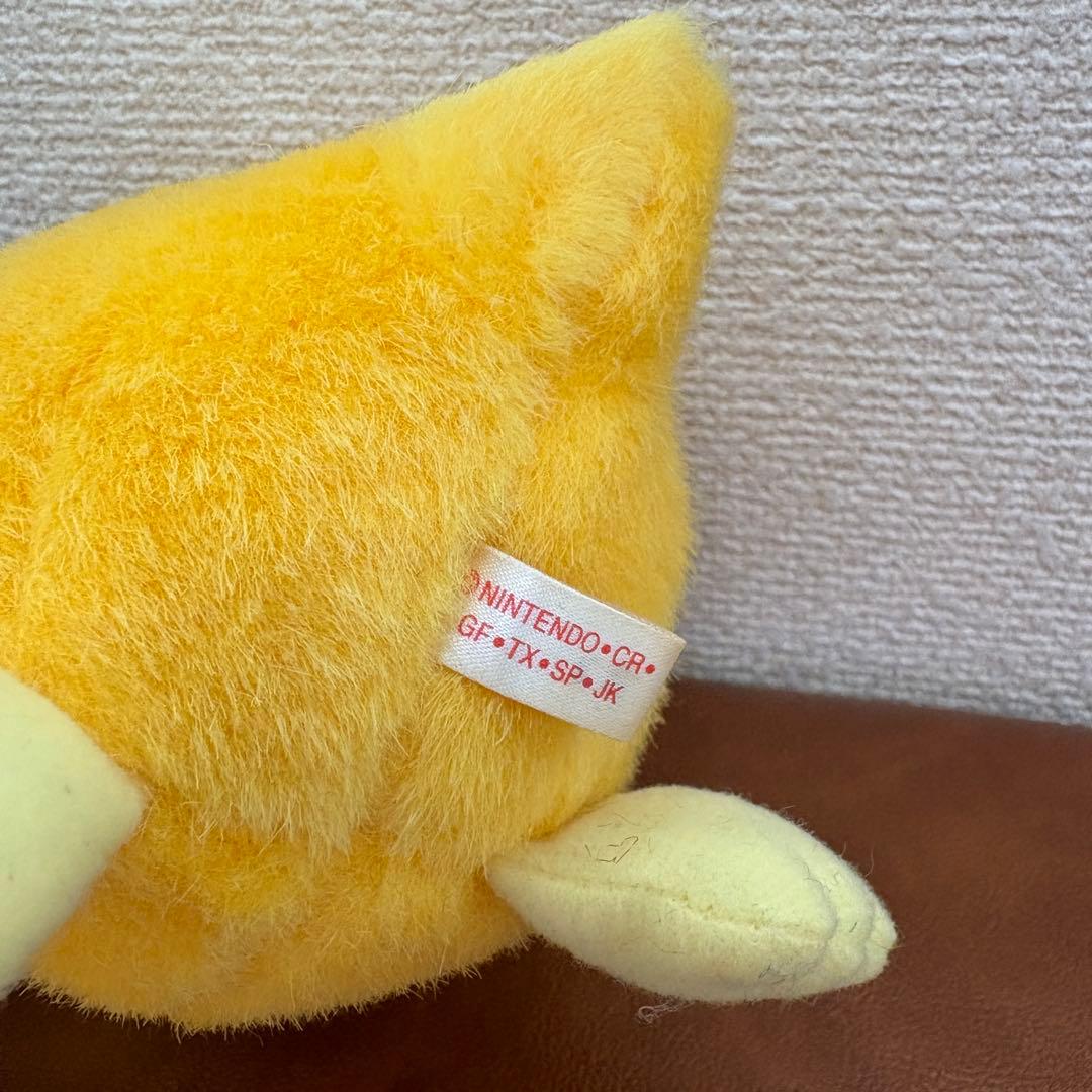 ピカチュウ コダック ぬいぐるみ ピース TOMY 初期 ポケモン ぬいどり