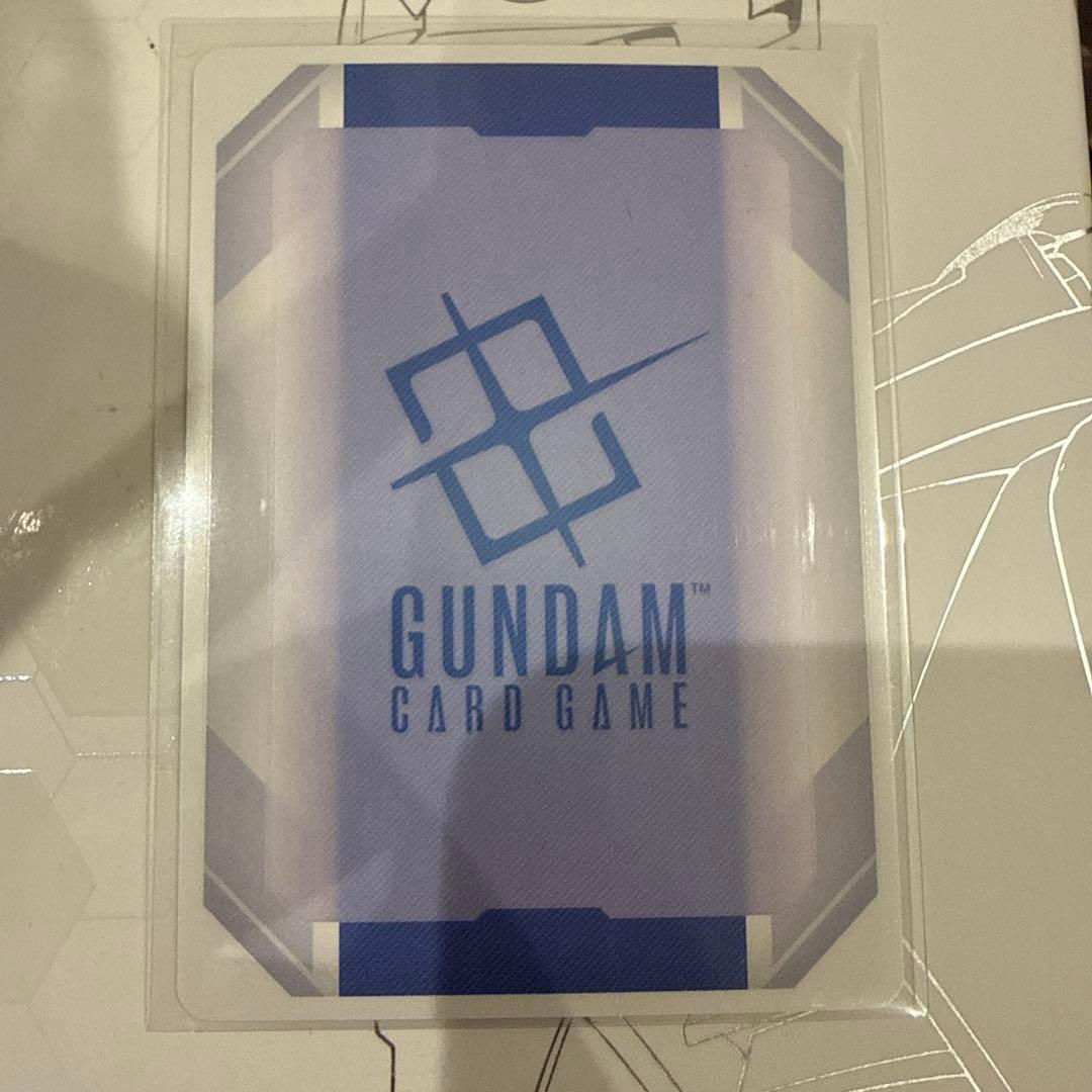 ク*ン様 ガンダムカードゲーム　LR+　ST01-001 β版　パラレル　ベータ