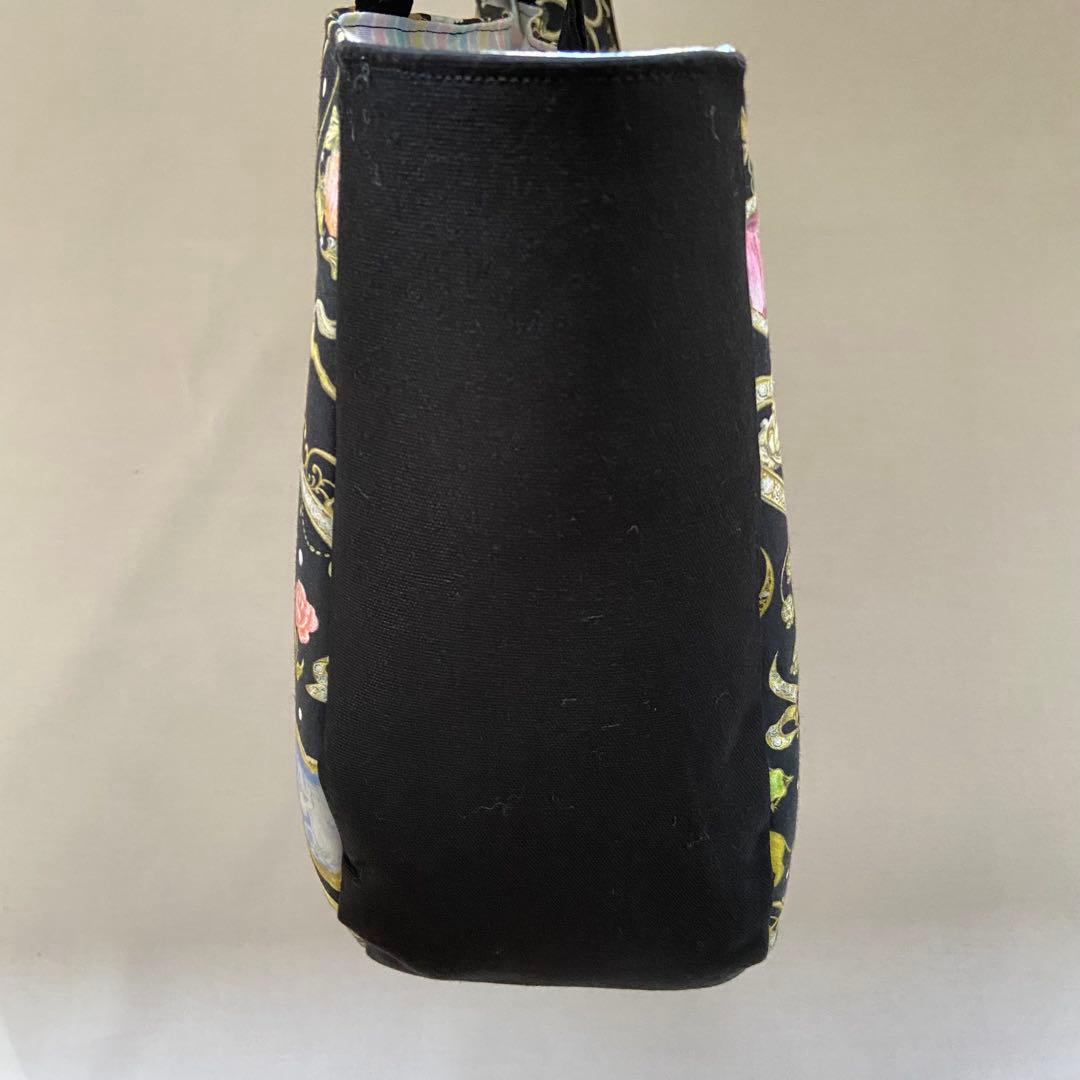 丸型　トートバッグ　ハンドメイド