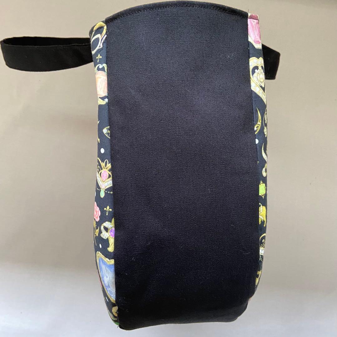 丸型　トートバッグ　ハンドメイド