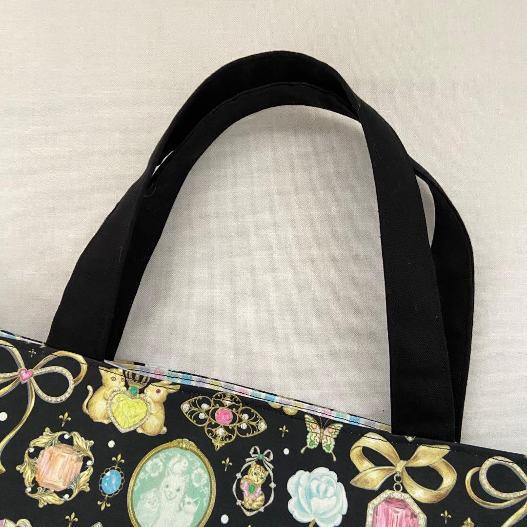 丸型　トートバッグ　ハンドメイド