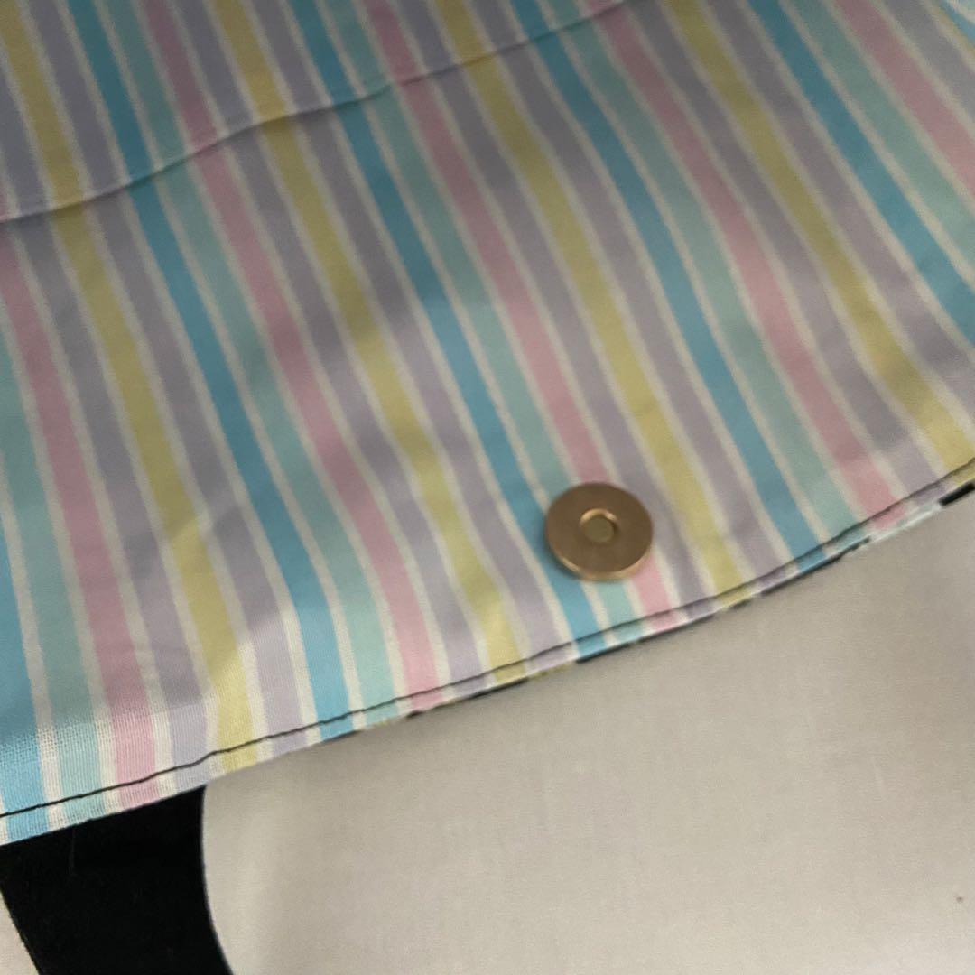 丸型　トートバッグ　ハンドメイド