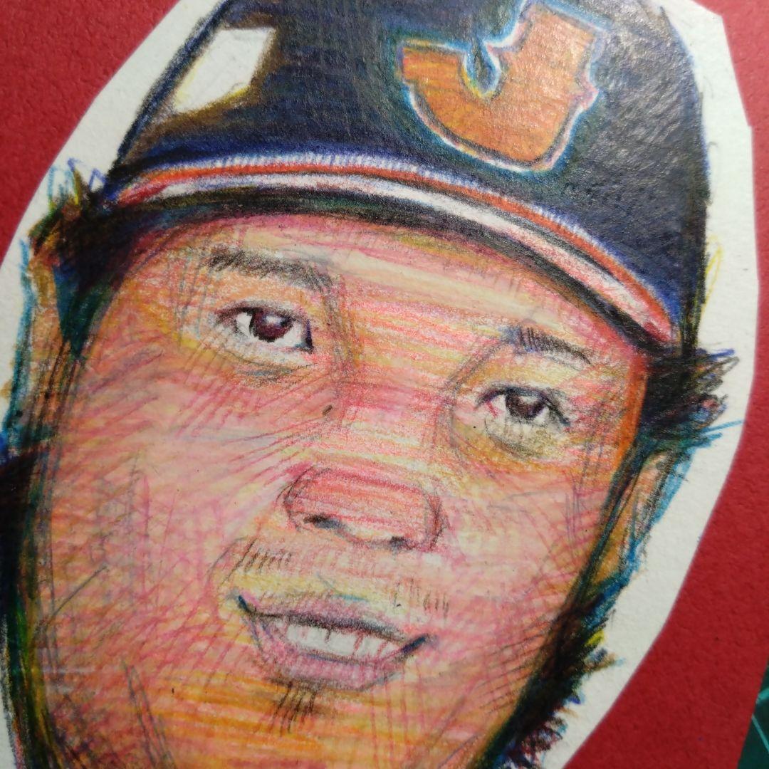【ザビちゃん】【原画肉筆】ヒーローwbc