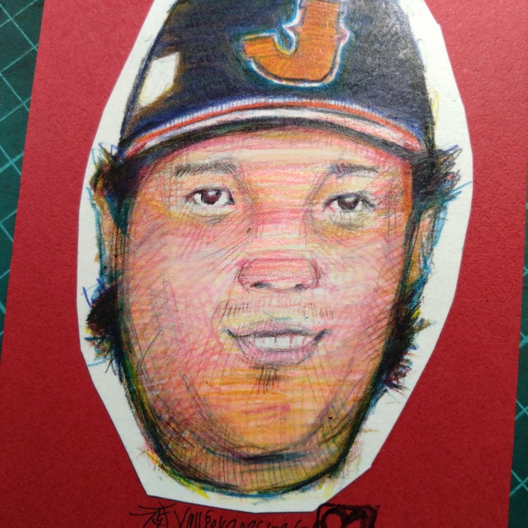 【ザビちゃん】【原画肉筆】ヒーローwbc