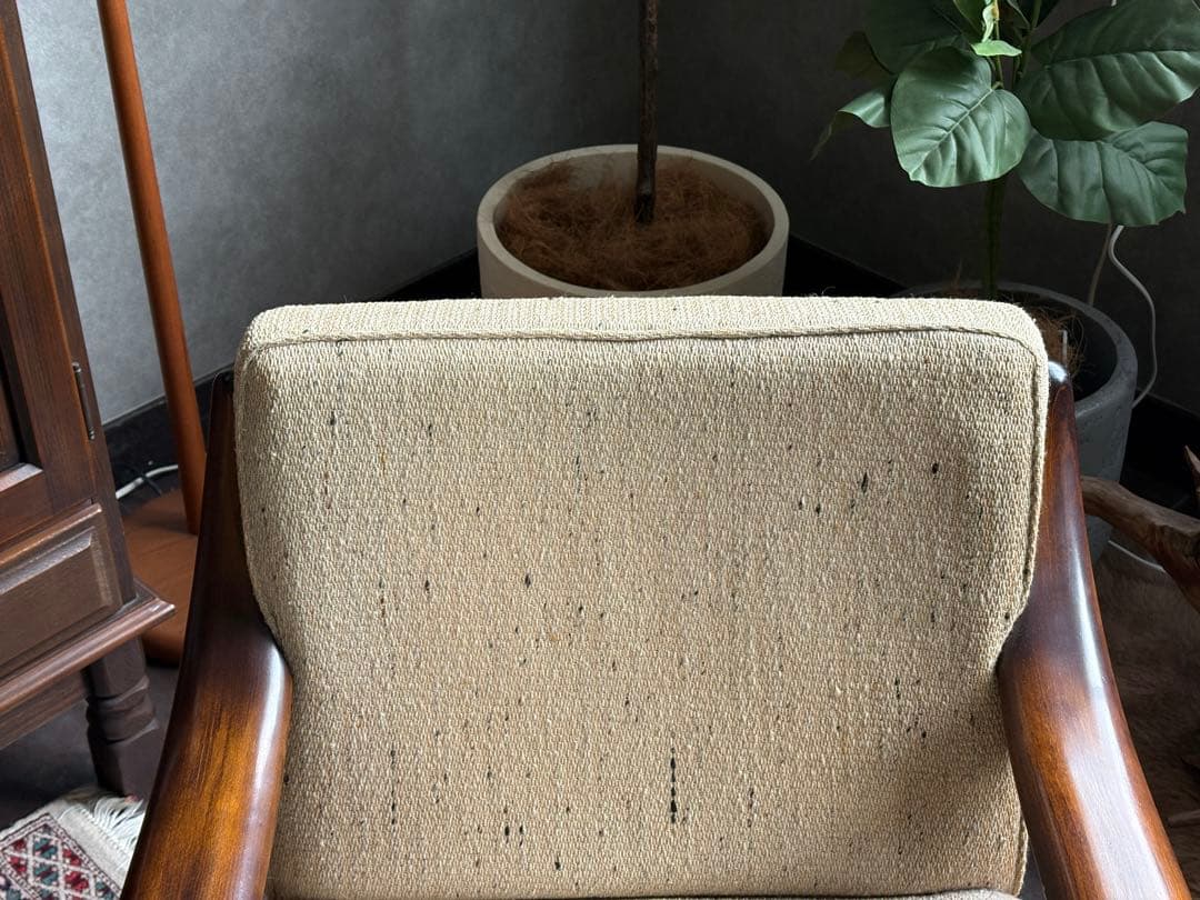 希少　アームソファ　アームチェア　ヴィンテージチェア　オールドカリモク nZ