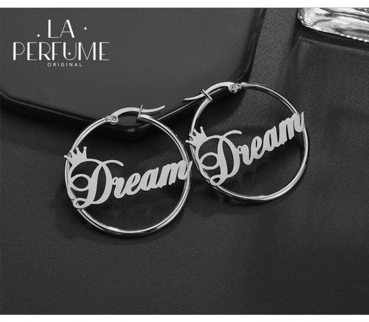 名入れ♡フープピアス✨イニシャル✨カスタムピアス 名前入り シルバー 手作り