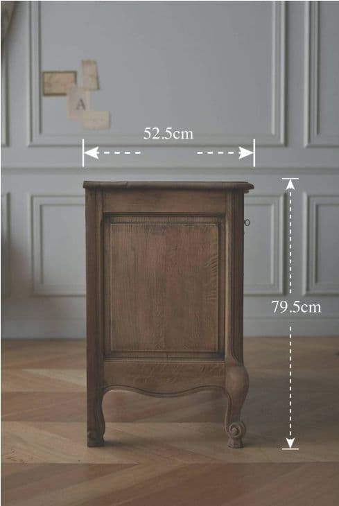 【美品】アンティークチェスト( 無垢材 オーク 剥離)