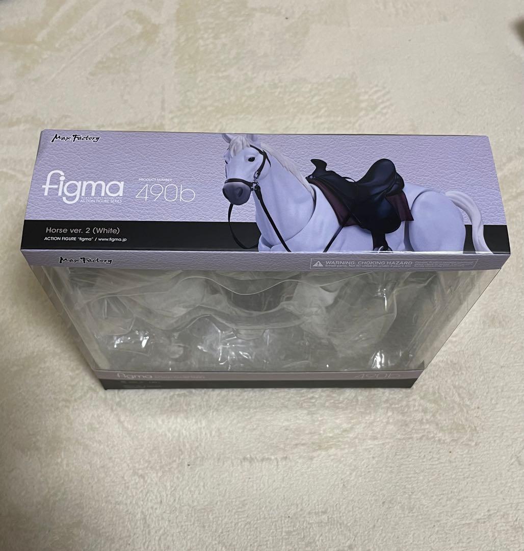 【コメント値下げ実施中】 figma 馬 ver.2 (白）