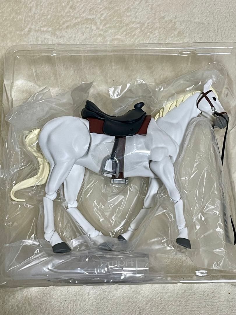 【コメント値下げ実施中】 figma 馬 ver.2 (白）