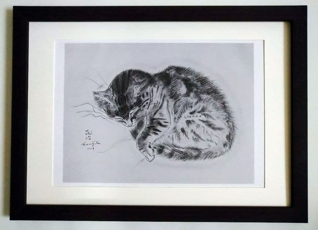 F9藤田嗣治、a book of cats 1987・原本
