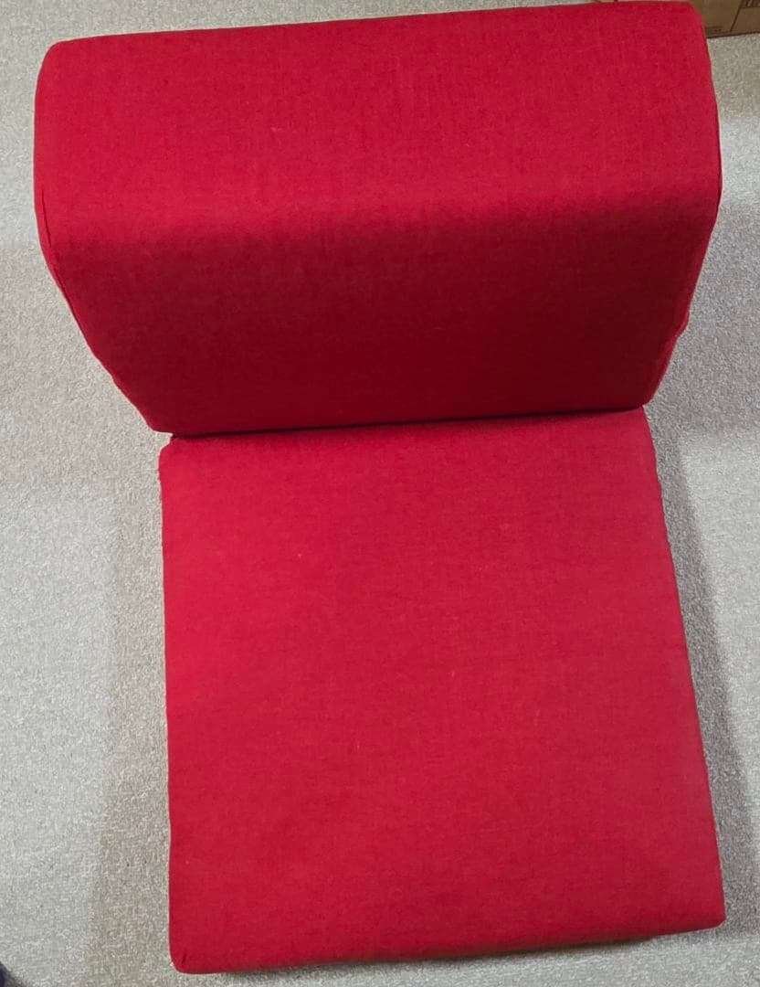 コーナーソファ　レッド