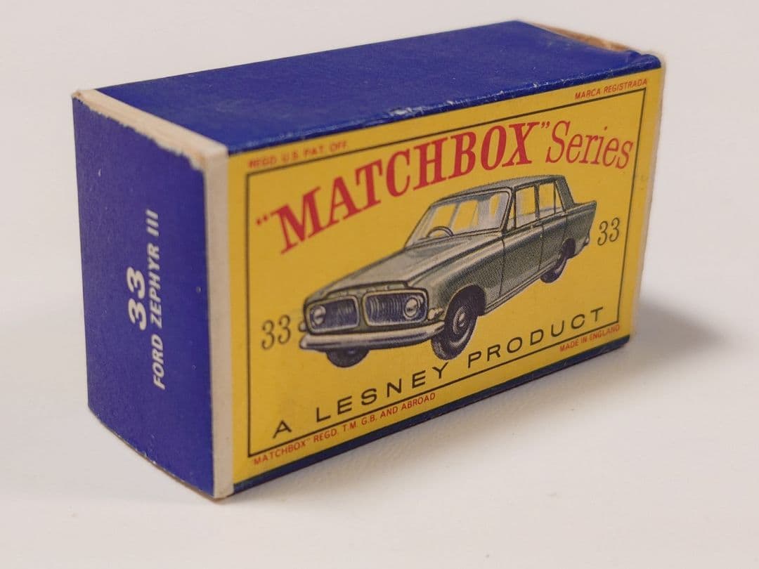 MATCHBOX 　No.33 FORD ZEPHYR Ⅲ