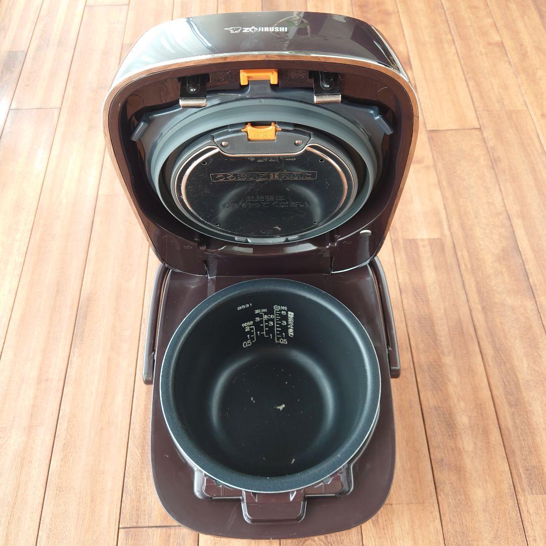 象印 圧力IH炊飯器 5.5合炊き NW-JB10型 ボルドー