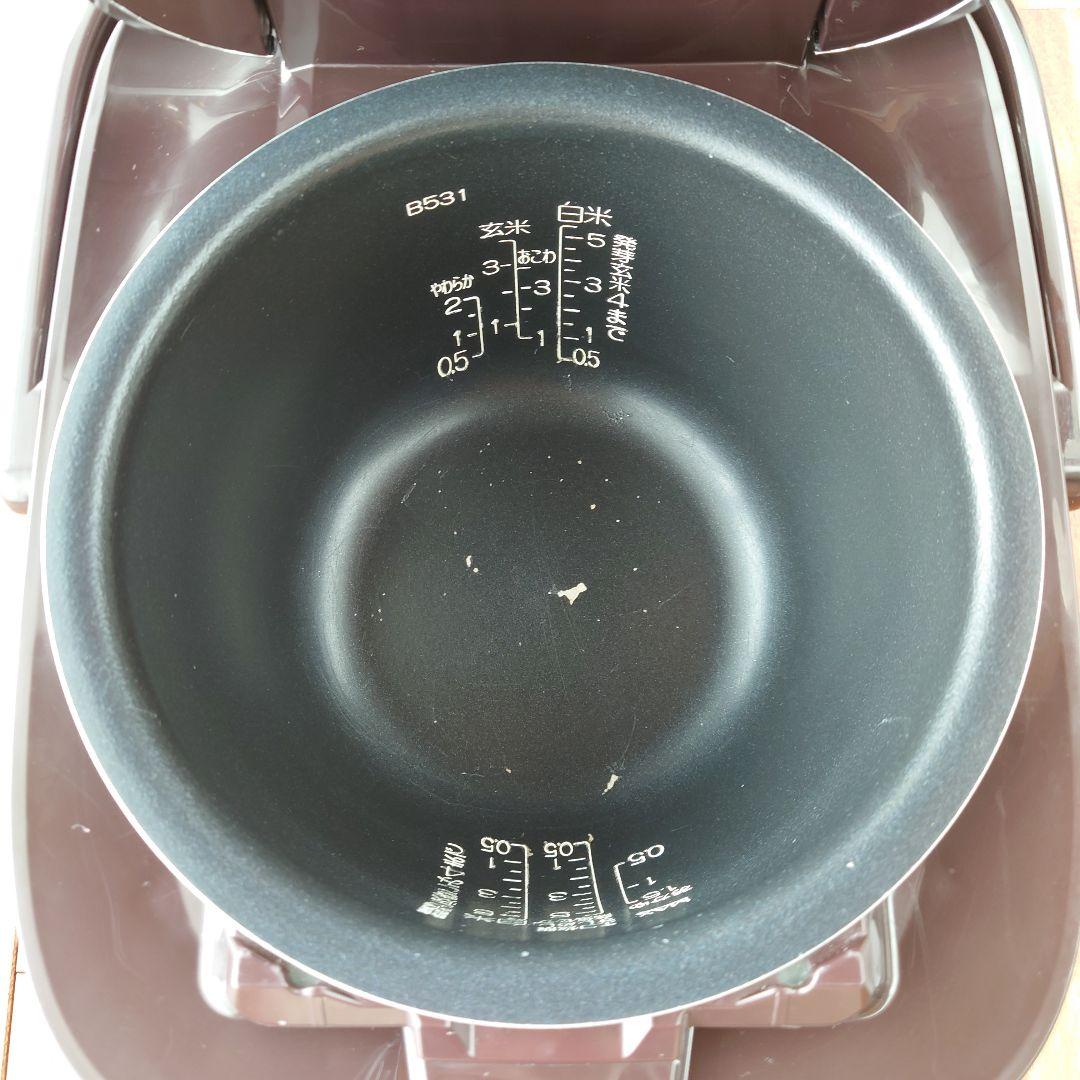 象印 圧力IH炊飯器 5.5合炊き NW-JB10型 ボルドー