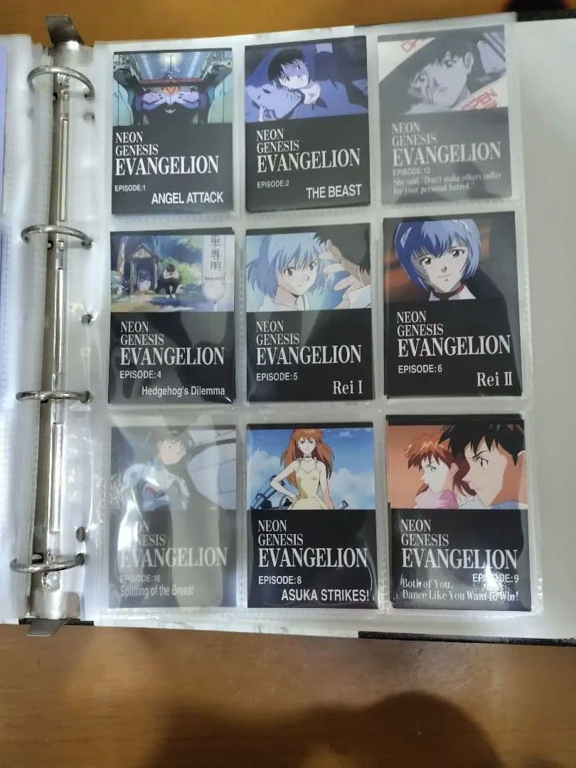 新世紀エヴァンゲリオン トレーディングカードセット