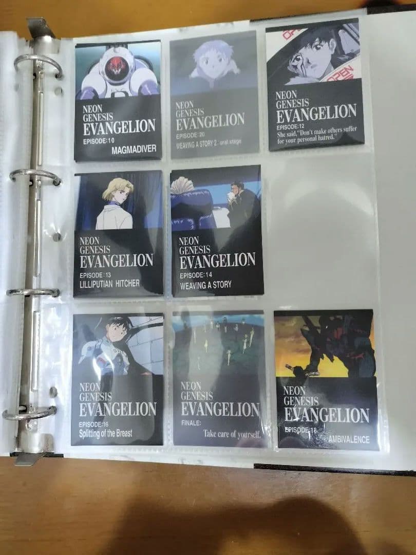 新世紀エヴァンゲリオン トレーディングカードセット