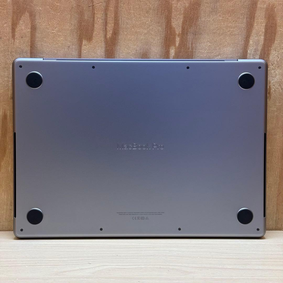 MacbookPro M1 Pro 2021 32GB SSD1TB充放電64回