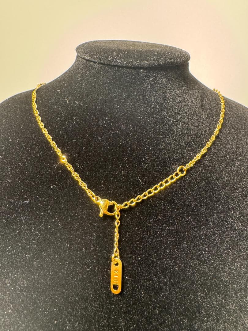 日本製K18ゴールドリンクチェーンネックレス2.07g