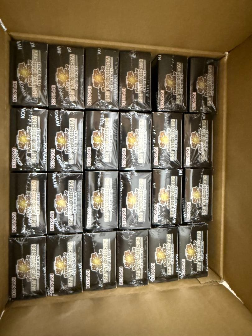 遊戯王 リミットオーバーコレクションTHEHEROES 開封済カートン