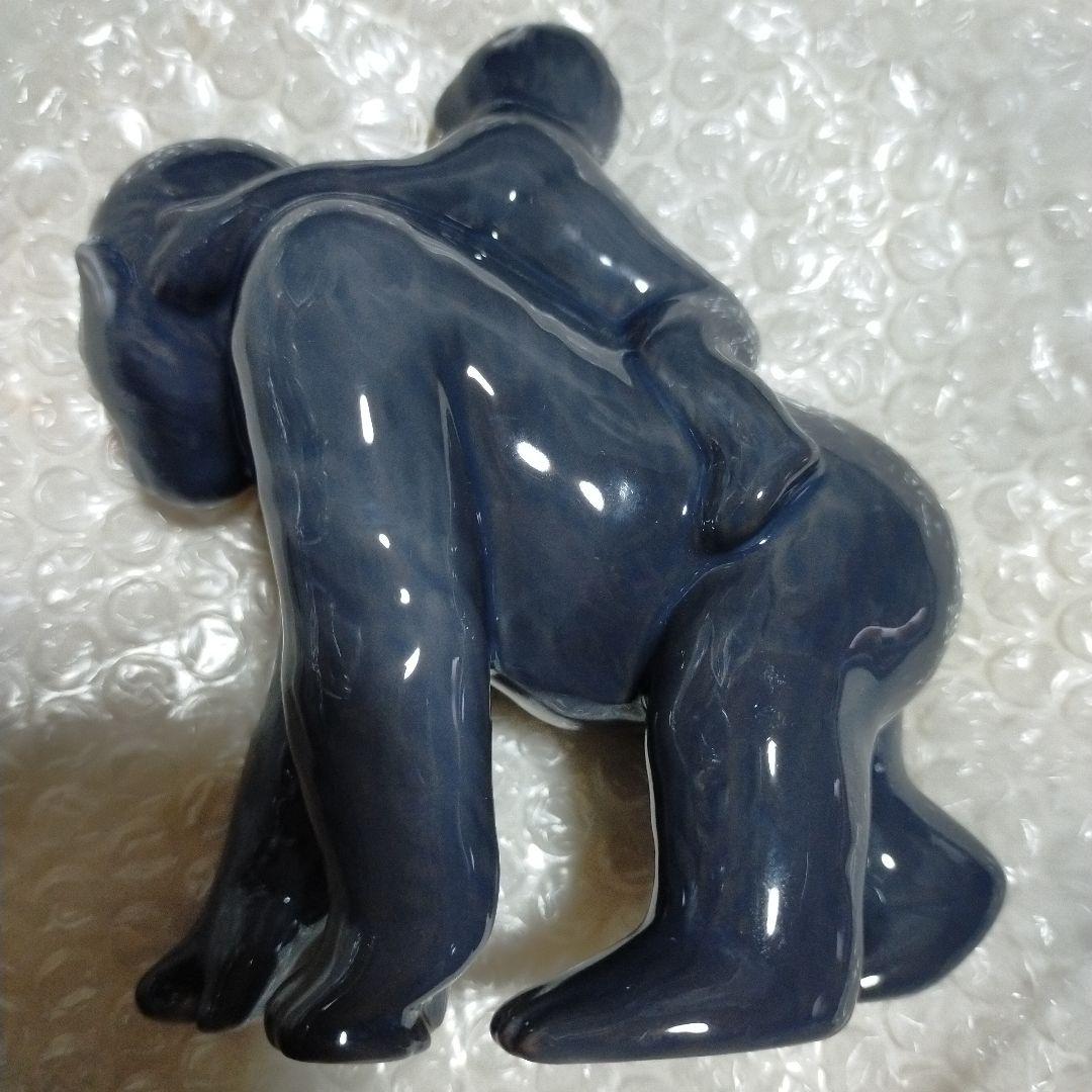 ロイヤルコペンハーゲン　イヤーフィギュリン　ゴリラの親子