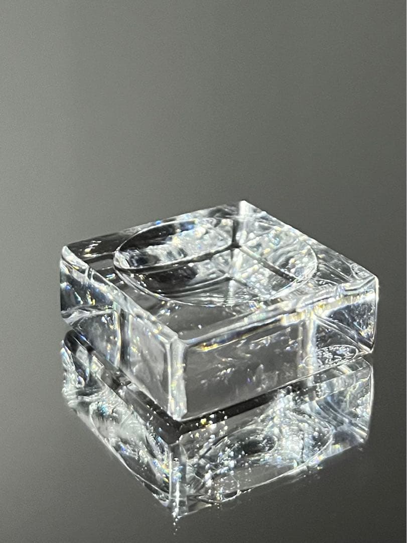 Baccarat バカラ /※廃盤品 ブラッククリスタル エッグ オブジェ