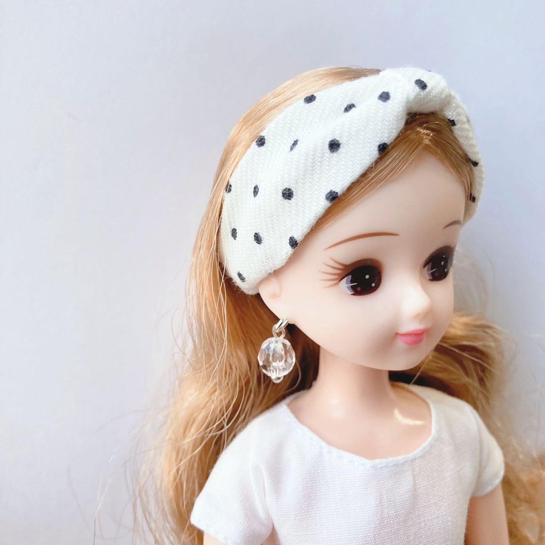 【L25】リカちゃん ヘアバンド&ピアスセット