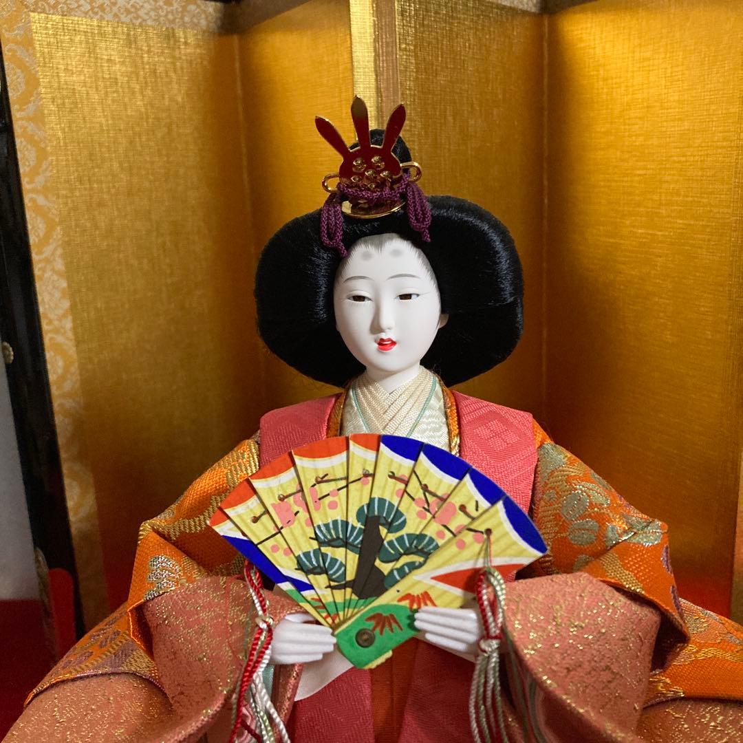 秀月 雛人形 日本人形 七段飾り 桃の節句 雛祭り セットNo.②