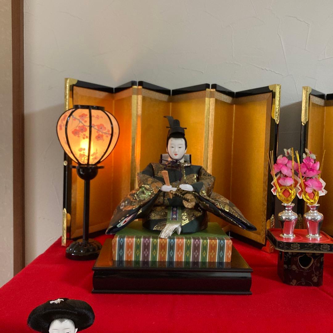 秀月 雛人形 日本人形 七段飾り 桃の節句 雛祭り セットNo.②
