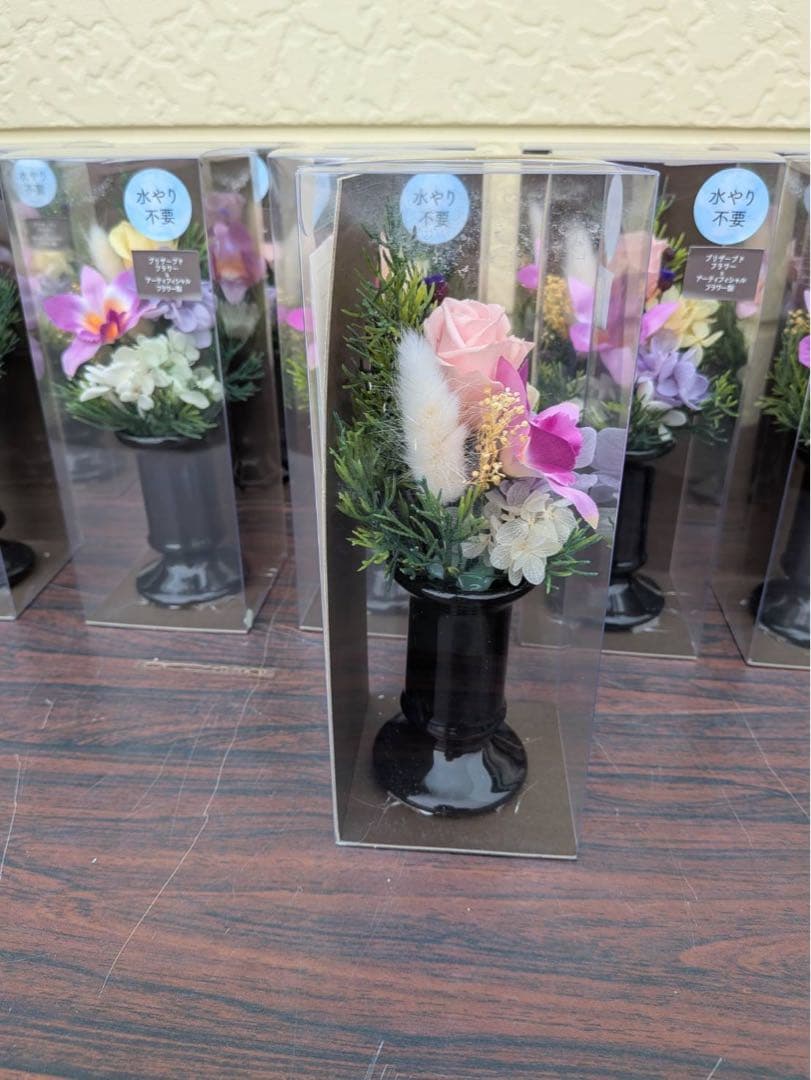 プリザーブドフラワー アーティフィシャルフラワー 仏壇用 供花 仏花 想花 ②