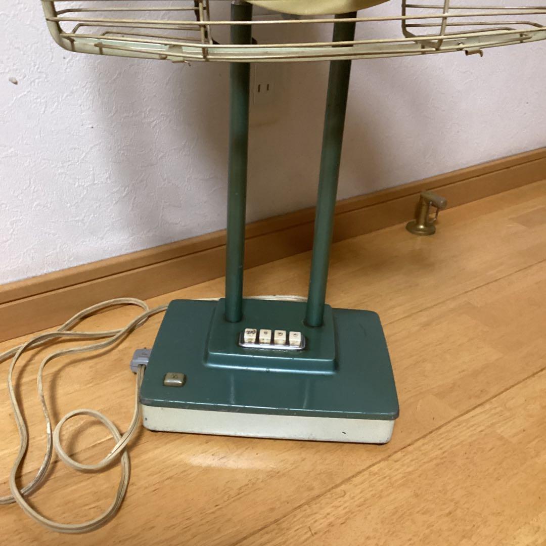 お値下げ❗️レトロ扇風機　三菱RM-10A 四角　希少