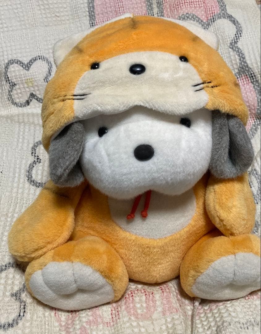 オリエンタルトーイ　うめ吉　着ぐるみ　ぬいぐるみ　おこん　中古品　約40cm