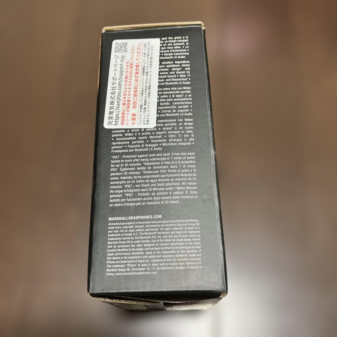 Marshall ワイヤレススピーカー WILLEN Ⅱ