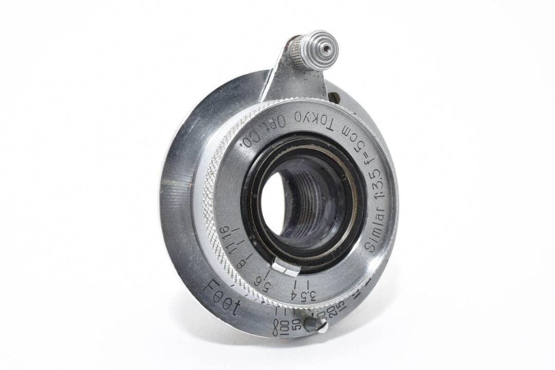 【新春価格／1/1限定】東京光学 シムラー 5cm F3.5 沈胴 ライカ エル