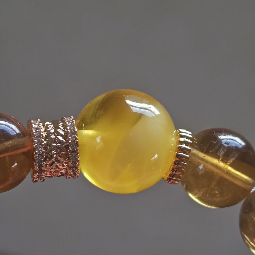 専用です♡新作　貴重！蜜蝋アンバー、ゴールデンフローライト