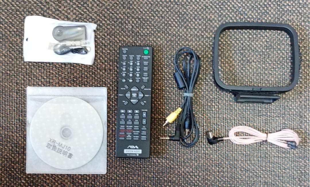 AIWA MD/CD/カセット オールインワンコンポ XR-MJ10　動作良好