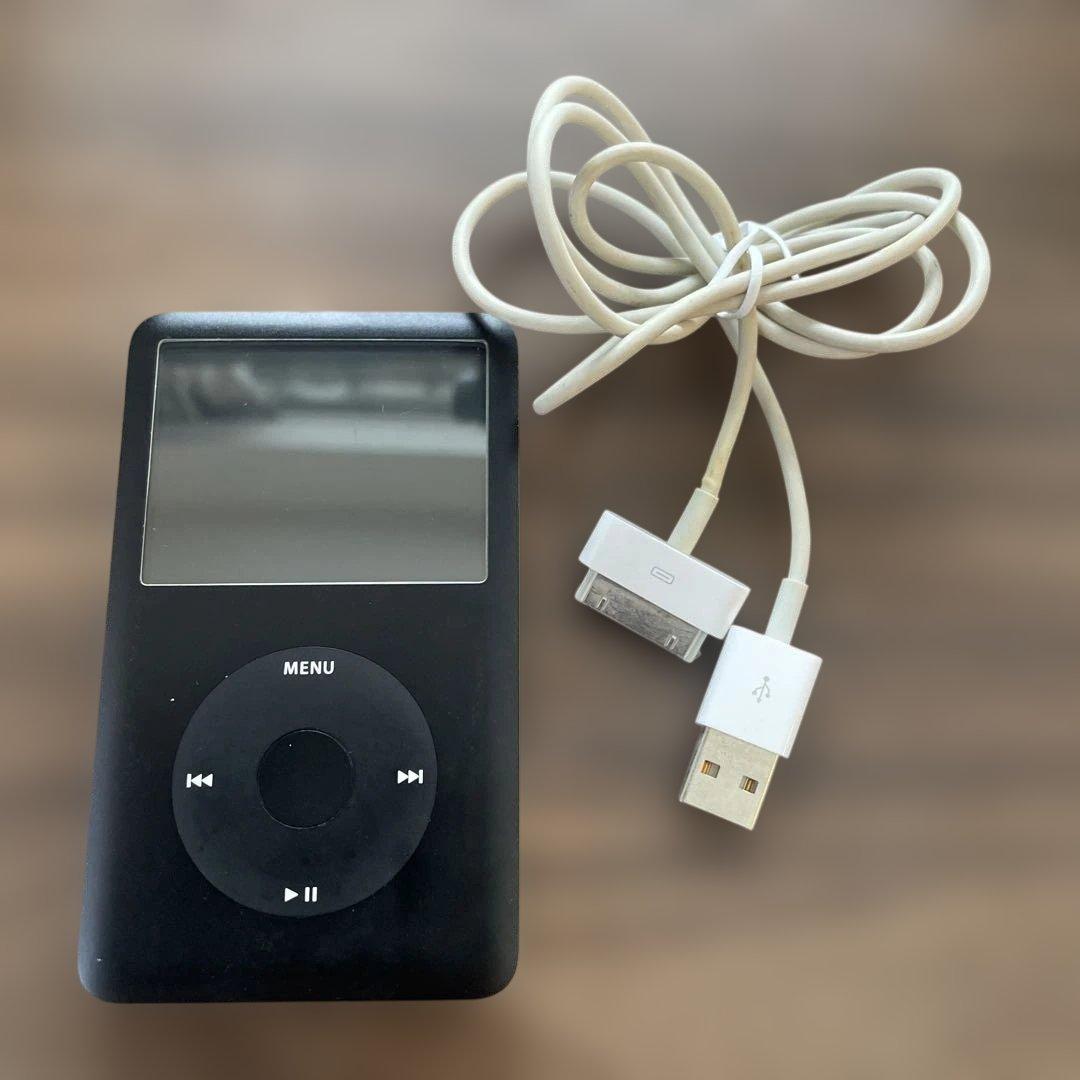 iPod Classic 80GB A1238 動作確認済みUSBケーブル付き