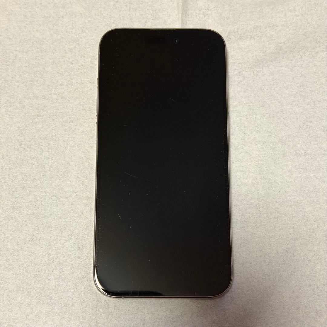 iPhone15 Pro 128GB ナチュラルチタニウム SIMフリー 美品