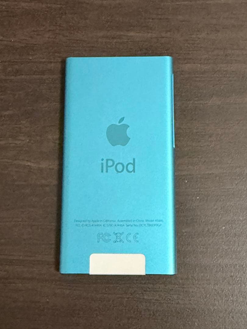 Apple iPod nano 第7世代　16GB ブルー