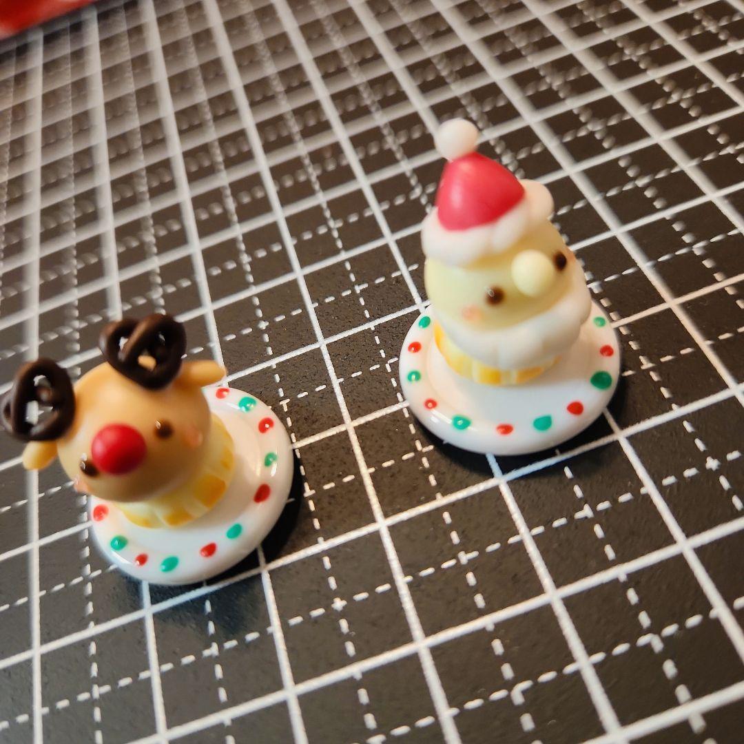クリスマス☆トナカイ.サンタのカップケーキ