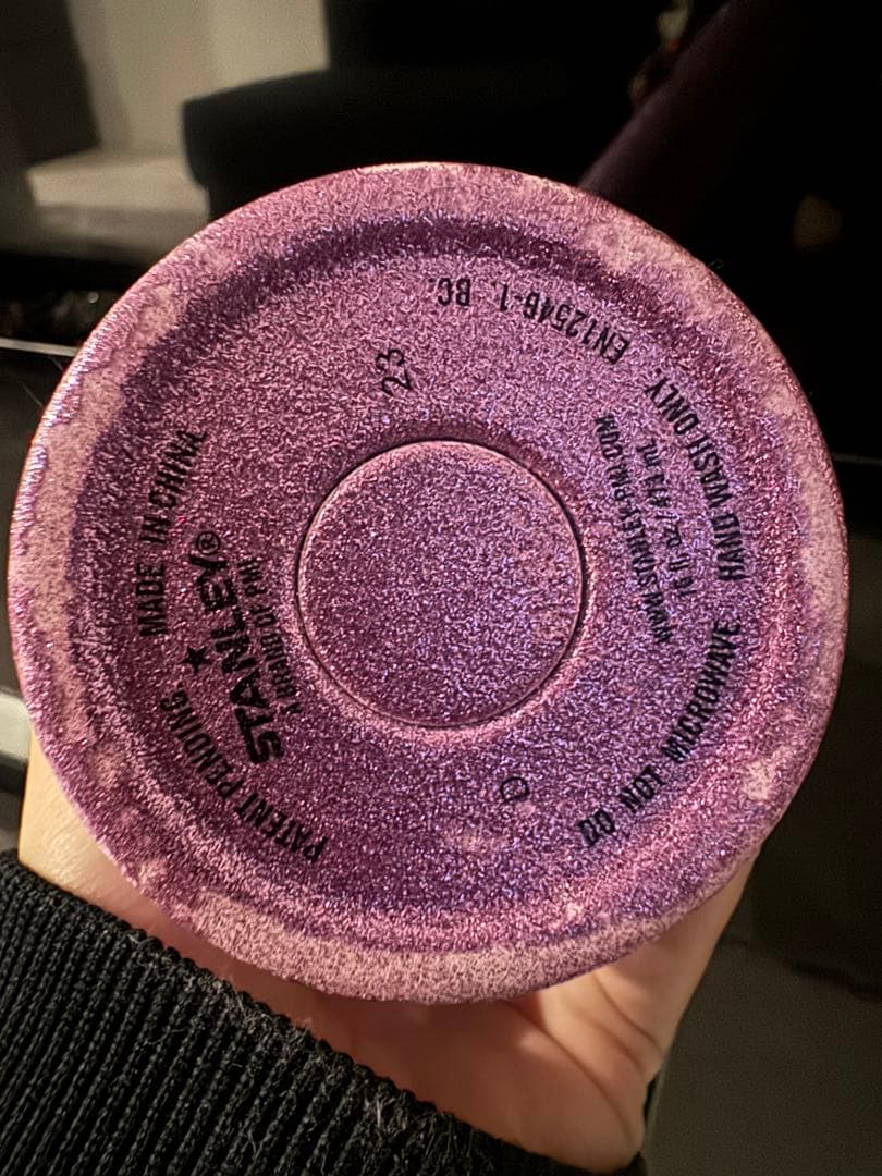 STANLEY グリッターパープル473ml 水筒