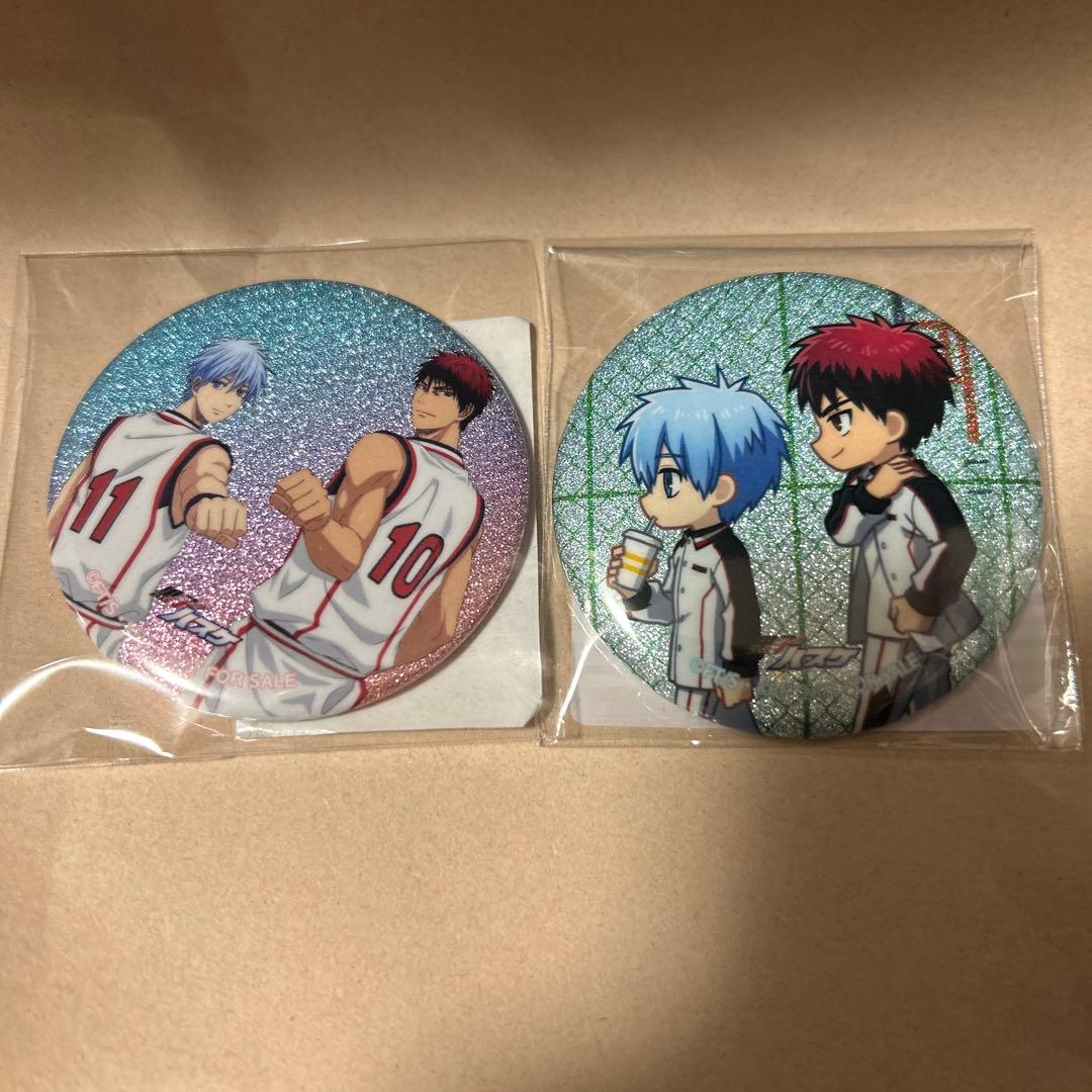 黒子のバスケ トレーディングアクリルネームプレート トレーディング缶バッジ