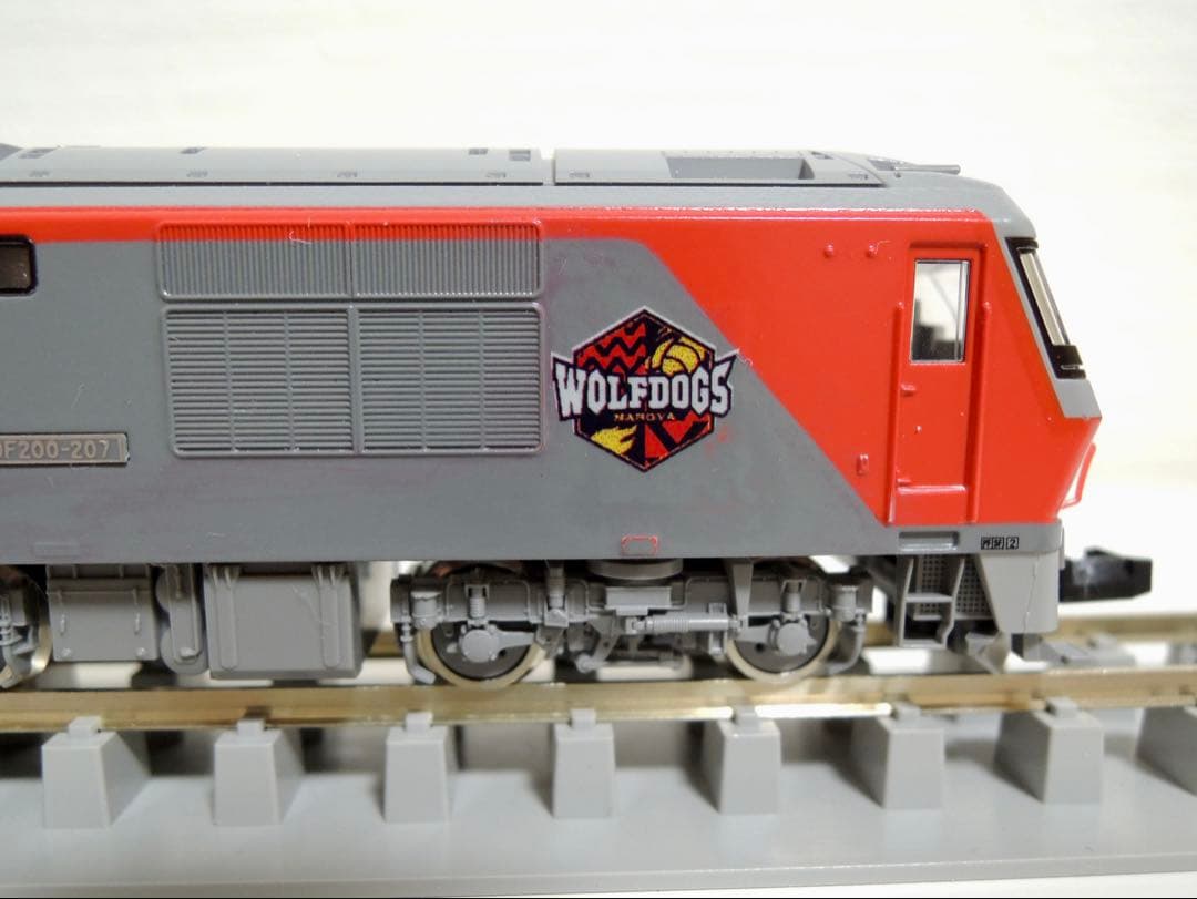 TOMIX JR貨物 DF200 207ウルフドッグス名古屋 ウルド号 Vリーグ