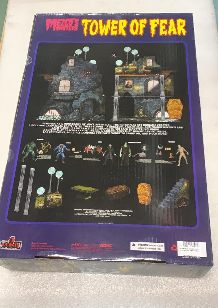 ★タワー・オブ・フィアー 3.75インチ アクションフィギュア ボックスセット