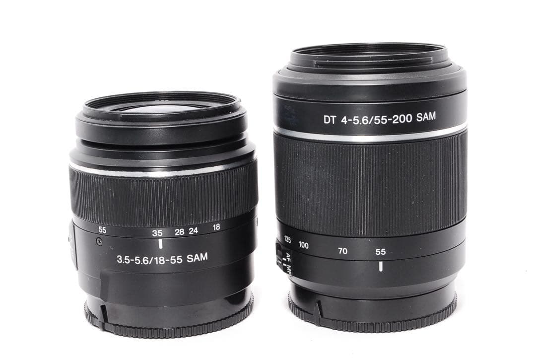 Wレンズ◆SONY α55◆すぐ使える◆一眼レフカメラ◆スマホ転送OK◆望遠◆