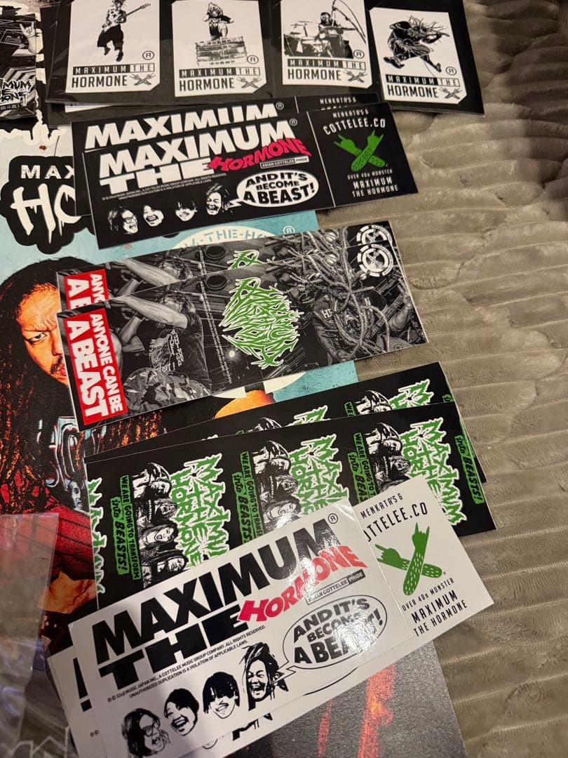 マキシマムザホルモン グッズまとめ売り