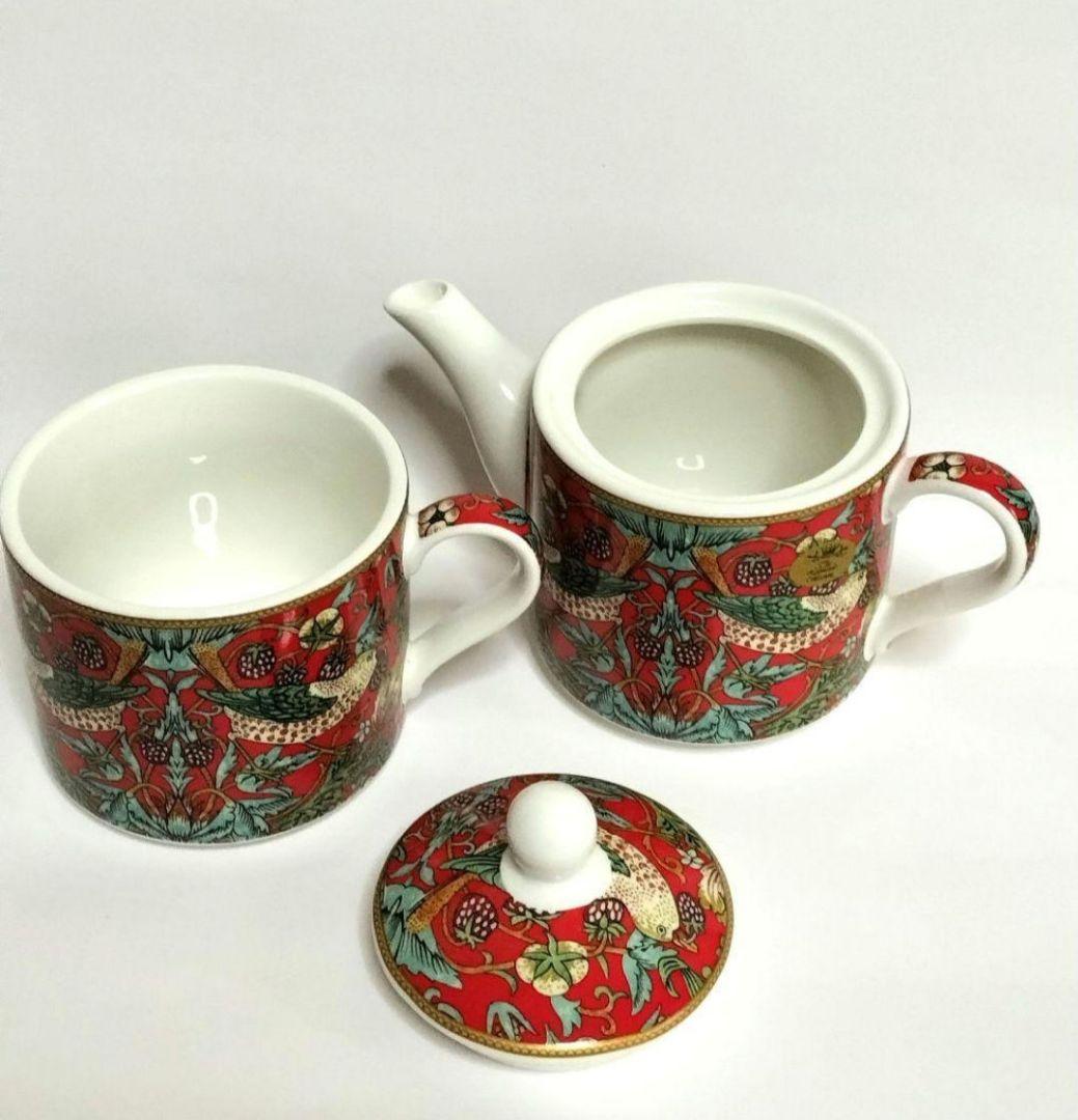 ウィリアムモリス「いちご泥棒」ティーフォーワン