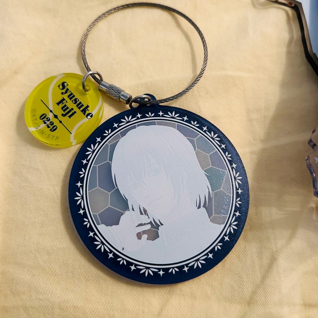 テニスの王子様 不二周助 バースデーセット アクリルスタンド 缶バッジ 5点